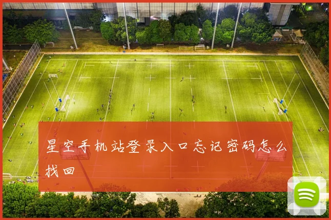星空手机站登录入口忘记密码怎么找回